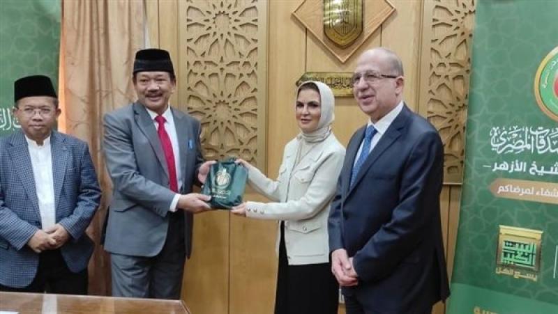 وفد «هيئة الزكاة الوطنية الإندونيسية» 