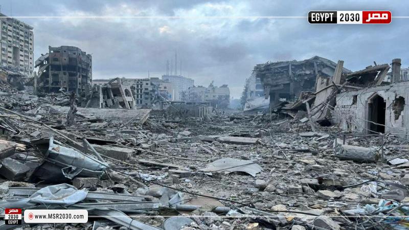 غزة بعد القصف