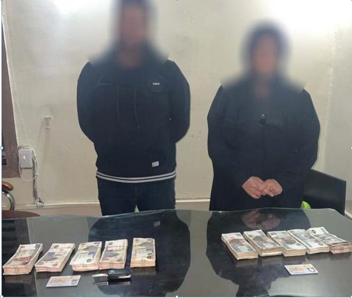 خادمة وطليقها وراء سرقة مبلغ مالي من داخل شقة بالعجوزة