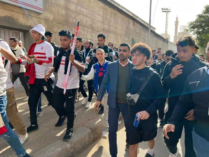 50 حافلة لنقل جماهير الزمالك إلى الإسكندرية قبل مواجهة أبو سليم