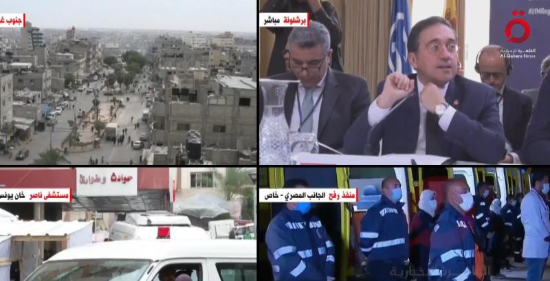 وزير خارجية إسبانيا: يجب وقف إطلاق النار في غزة واحترام القانون الدولي
