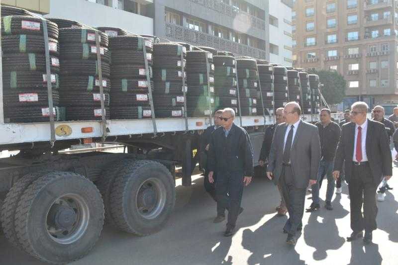 محافظ القليوبية يشهد استلام دفعة من مستلزمات تدعيم ورفع كفاءة المعدات