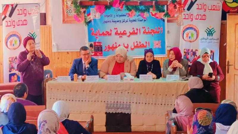 «الحكاية حكاية وطن» بمدرسة عمر كامل الوكيل الثانوية بنات بدمنهور بالبحيرة