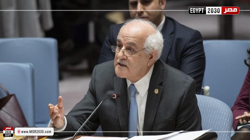 رياض منصور، مندوب فلسطين في الأمم المتحدة