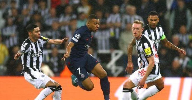 تشكيل باريس سان جيرمان ضد نيوكاسل بدوري أبطال أوروبا