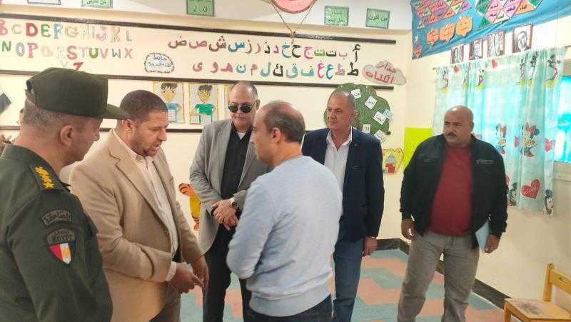 السكرتير العام المساعد للبحيرة يتفقد عددا من المقرات الانتخابية بالمحمودية