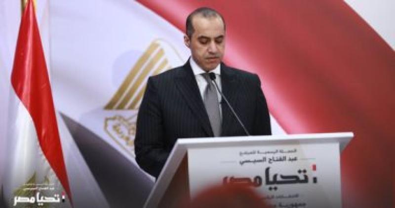 المستشار محمود فوزى رئيس الحملة الرسمية للمرشح الرئاسى عبد الفتاح السيسى