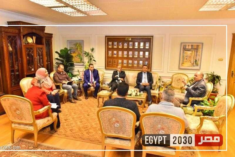 محافظ أسيوط يستقبل رئيس مجلس إدارة شركة النيل لتسويق البترول
