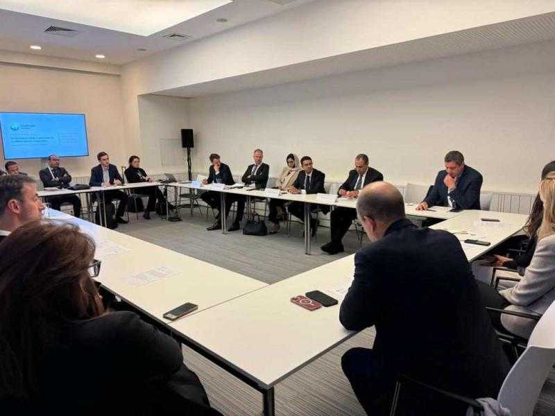 السفير بدر عبدالعاطي يشارك في فعاليات أسبوع الهيدروجين الأخضر الأوروبي ببروكسل