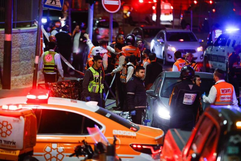 ارتفاع حصيلة ضحايا حادث إطلاق النار في القدس إلى 3 قتلى