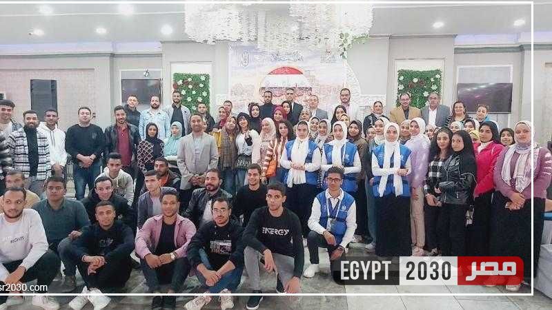 تحت شعار ”محبة.. سلام”.. الشباب والرياضة بالمنيا تختتم مبادرة ”وطن يجمعنا”
