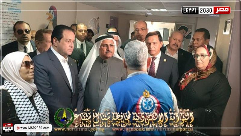 جانب من الزيارة