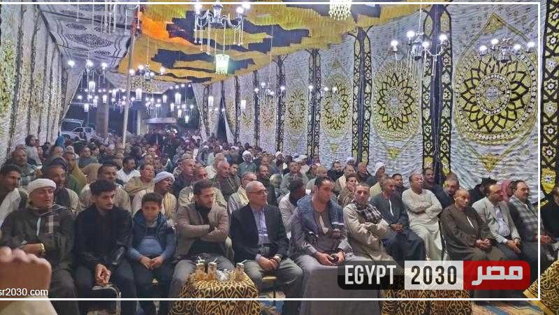 مؤتمر جماهيري لدعم الرئيس السيسي بقرية دار السلام بالفيوم