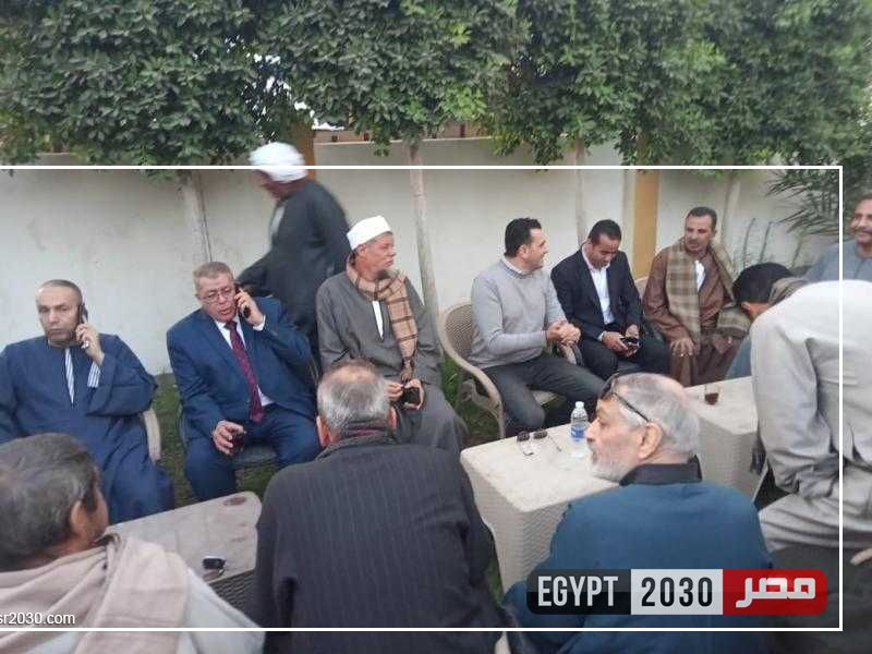 لخلاف بحفل زفاف.. إنهاء خصومة بين أهالي قريتين بطاميه في الفيوم