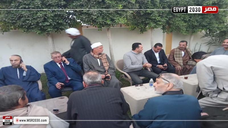 جانب من جلسة الصلح