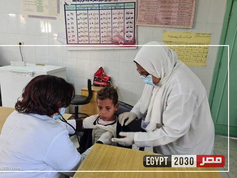 الكشف على 1209 مواطنين خلال قافلة طبية مجانية بالبحيرة