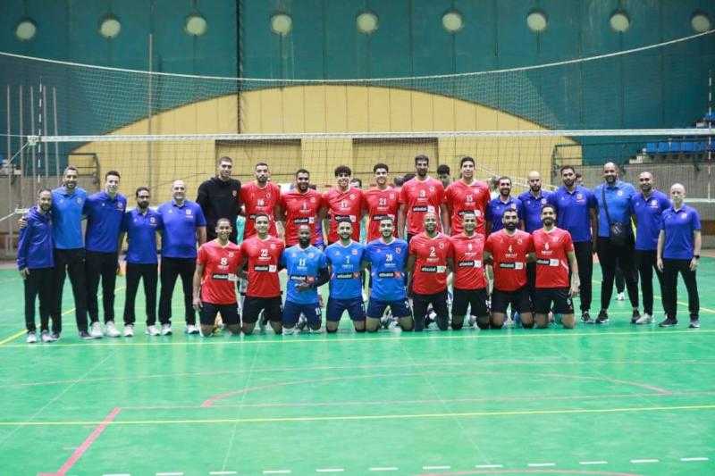 «رجال طائرة الأهلي» يدخل معسكرًا مغلقًا في الإسكندرية لمواجهة دلفي