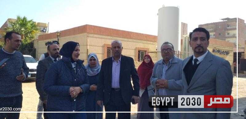 وكيل صحة بالفيوم يزور وحدتي كفر محفوظ وقصر رشوان بطامية