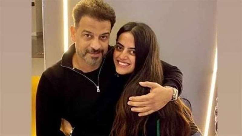 أشرف مصيلحي وابنته