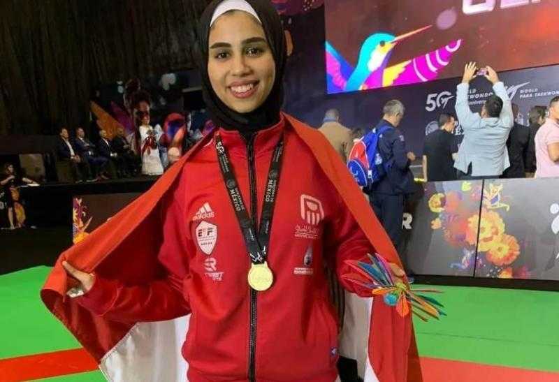 تأهل سلمى علي بطلة الباراتايكوندو لبارالمبياد باريس 2024