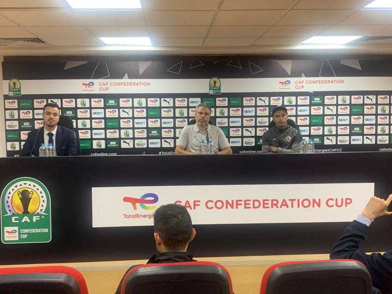 تصريحات مُثيرة لـ معتمد جمال قبل مواجهة سوار الغيني بالكونفدرالية