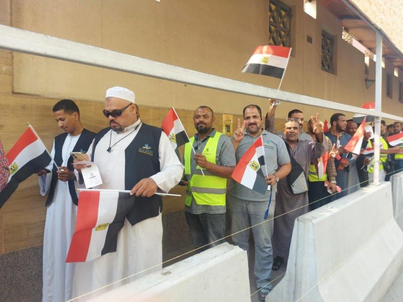 لليوم الثالث على التوالي.. توافد الجالية المصرية بالرياض للتصويت في الانتخابات الرئاسية