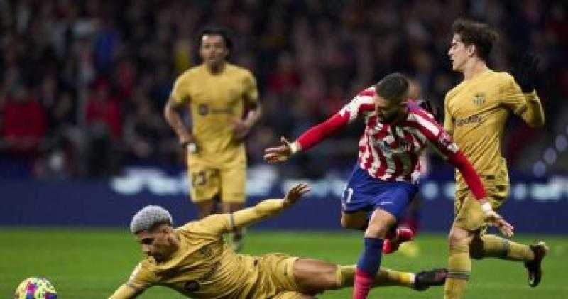 موعد مباراة برشلونة ضد أتلتيكو مدريد في الدوري الإسباني والقنوات الناقلة