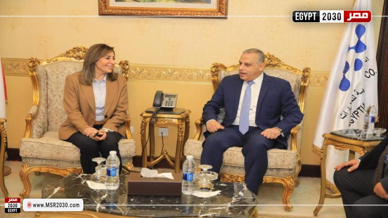 محافظ سوهاج يستقبل وزيرة الثقافة