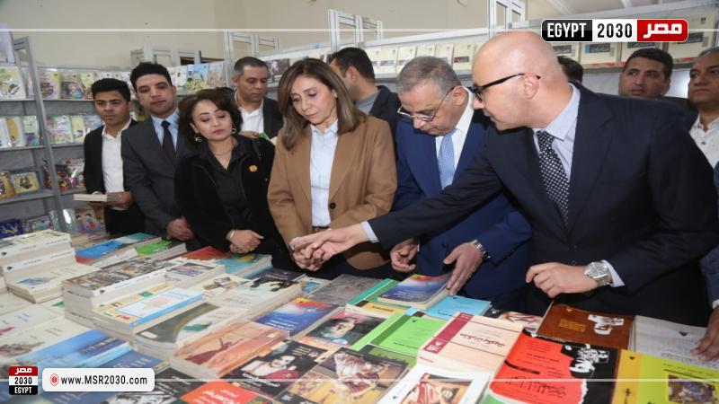 وزيرة الثقافة ومحافظ سوهاج