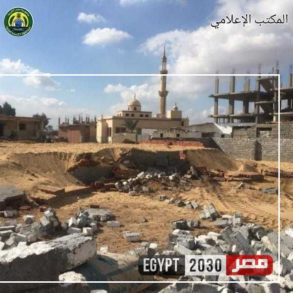إزالة 37 حالة تعدِ على الأراضي الزراعية بالإسماعيلية