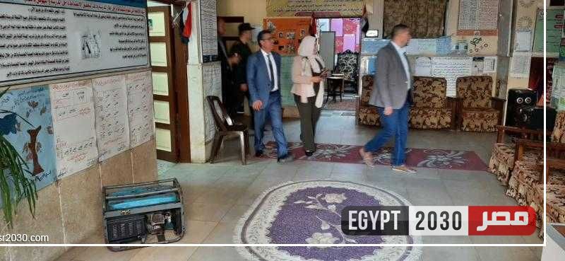 سكرتير عام البحيرة تتفقد عددًا من المقرات الانتخابية بدمنهور وإيتاي البارود