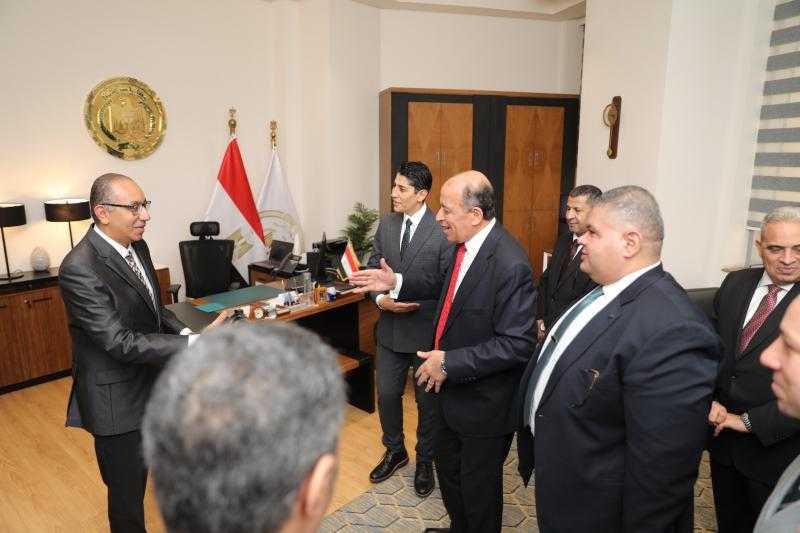 وزير العدل يلتقي مجلس إدارة نادي قضاة مصر