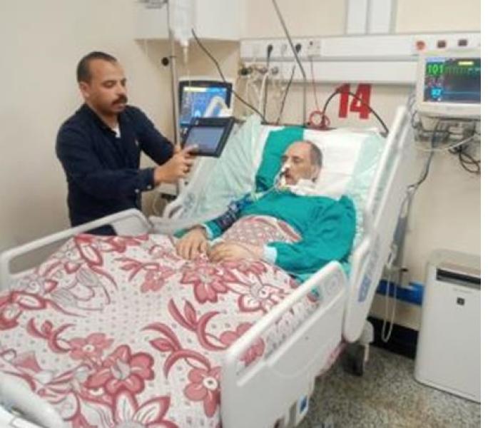 الاحوال المدنية تستخرج بطاقة لمريض 