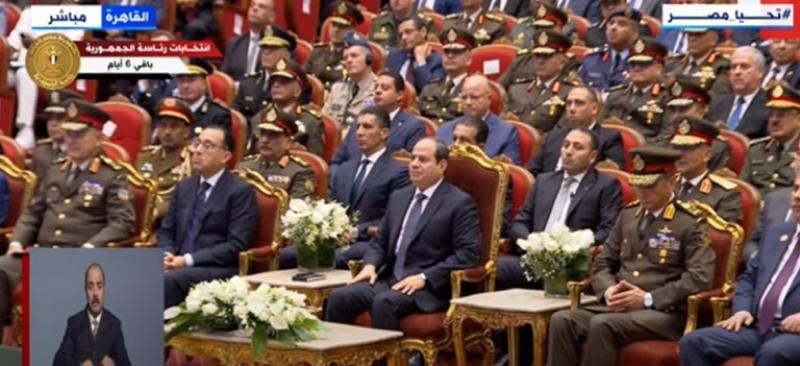 السيسي يشهد تدشين الفرقاطة المصرية «الجبار»