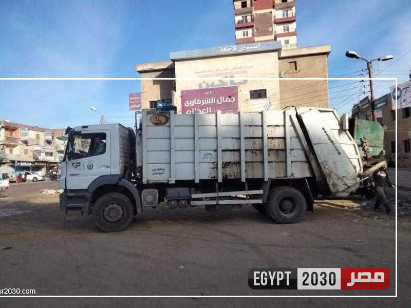 حملات مكثفة للنظافة وتطهير شبكات صفايات الأمطار والصرف الصحي بكفر الشيخ