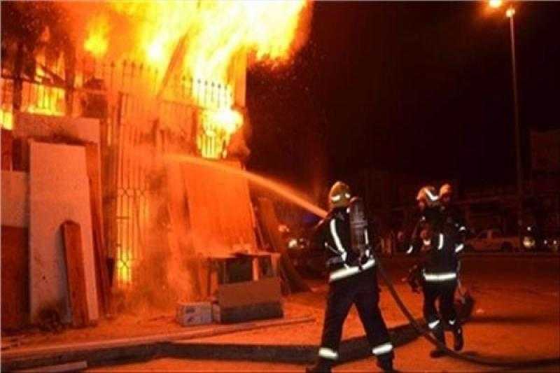 إصابة 3 أشخاص في حريق مطعم بمصر القديمة