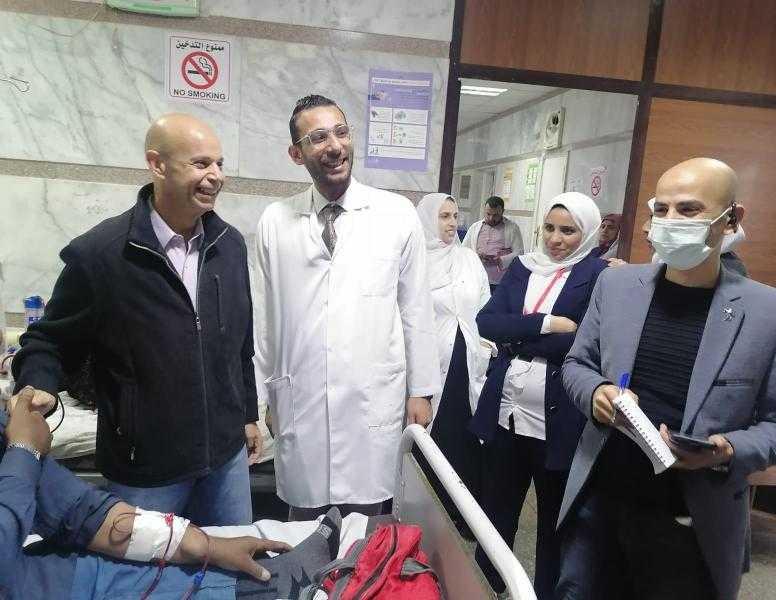مساعد وزير الصحة يتفقد المستشفى المركزي بالحسينية