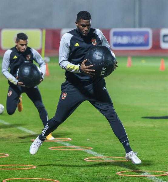 مران الأهلي| انتظام موديست ونيدفيد وكريستو في تدريبات  الأهلي