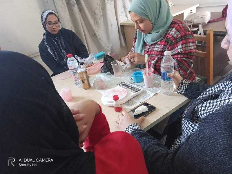 «الشباب والرياضة» تواصل تنفيذ ️الدورات التدريبية تحت شعار علمني حرفة بمركز شباب سمنود بالغربية