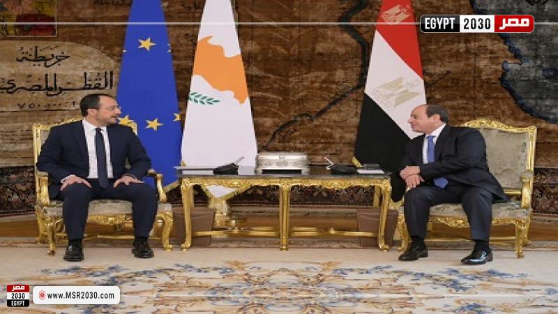 السيسي ونظيره القبرصي