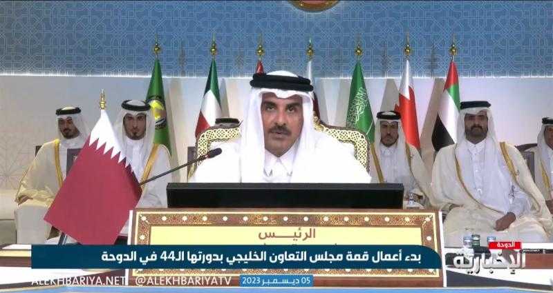 زمن الاستعمار انتهى.. أمير قطر: يجب أن تدرك إسرائيل وداعموها أنه لا يمكن تهميش القضية الفلسطينية