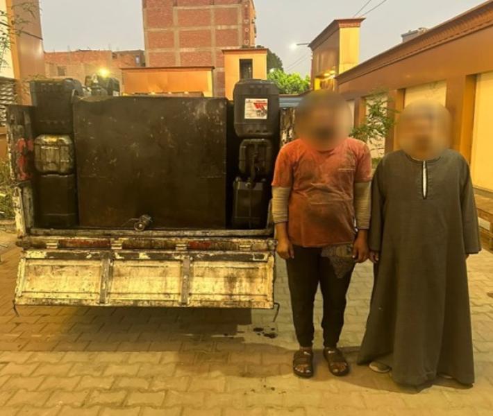 ضبط 2 طن سولار قبل بيعها بالسوق السوداء في الأقصر