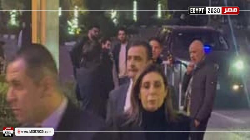 وزيرة الثقافة بعزاء أشرف عبدالغفور
