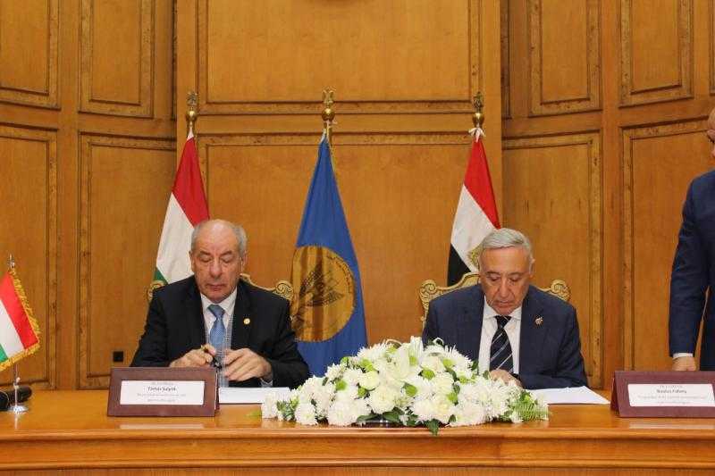 بروتوكول تعاون قضائي بين المحكمة الدستورية العليا ونظيرتها المجرية