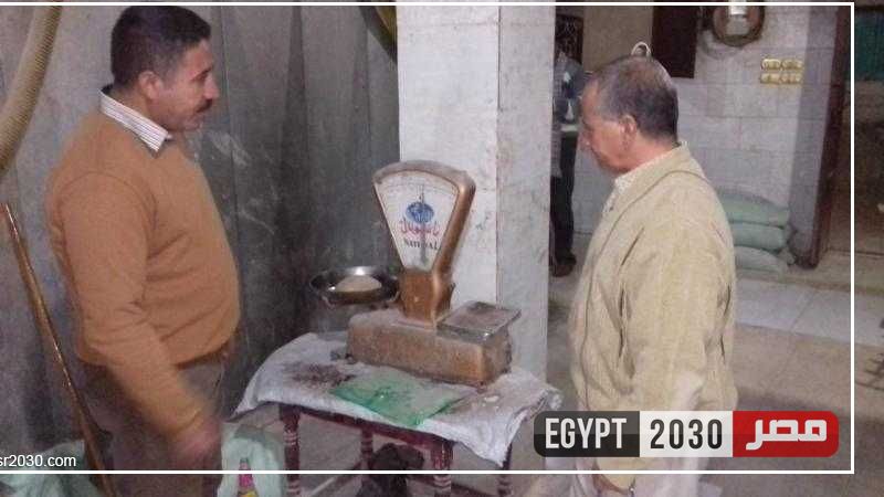 ضبط 2046 مخالفة تموينية خلال حملات رقابية بالمنيا