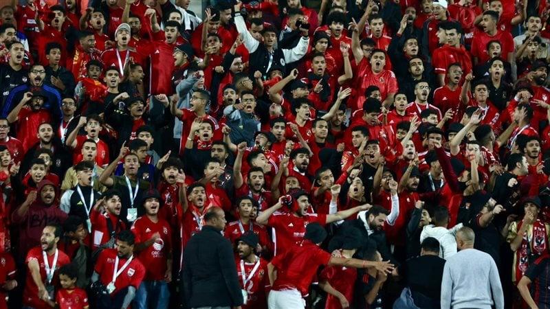 30 ألف مشجع في مباراة الأهلي وشباب بلوزداد