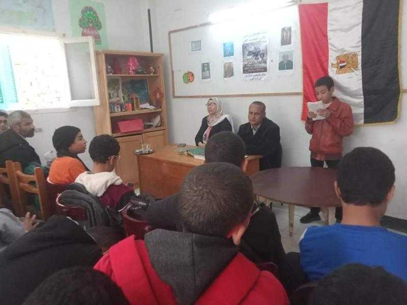 ثقافة الفيوم تحتفي بنجيب محفوظ في ذكرى ميلاده مع طلاب المدارس