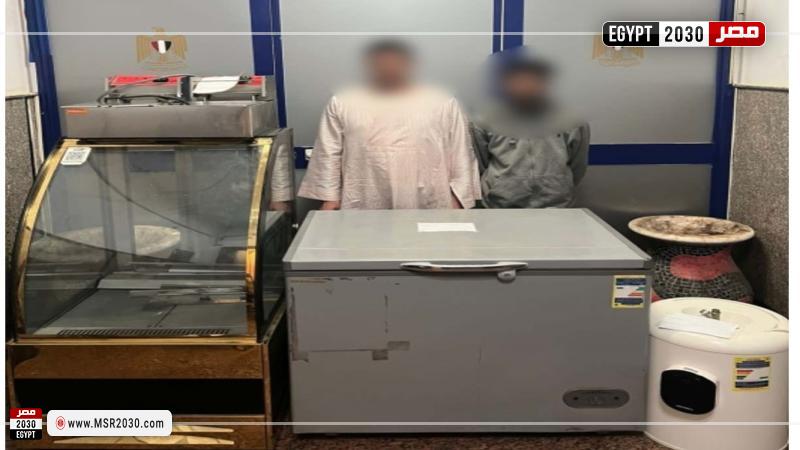 المتهمان والمضبوطات