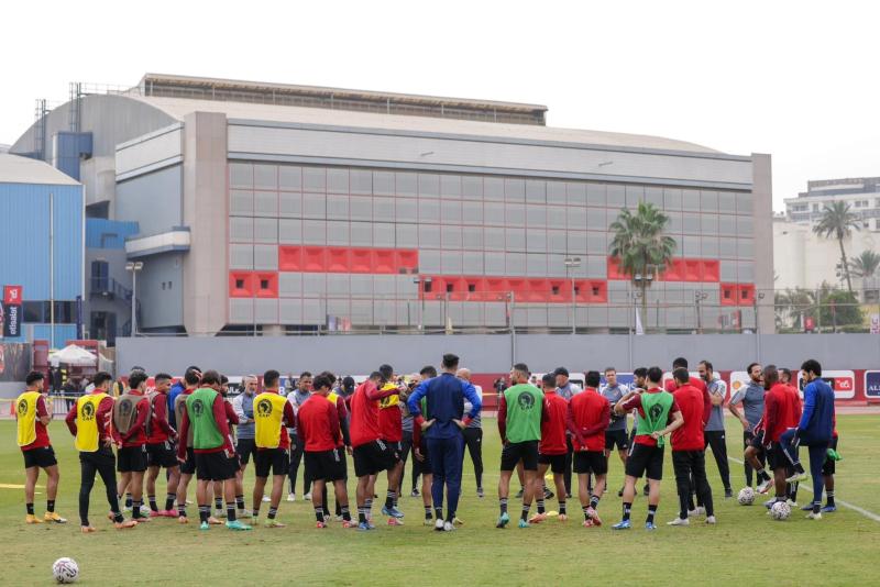 الأهلي يختتم استعداداته لمباراة شباب بلوزداد في دوري أبطال إفريقيا