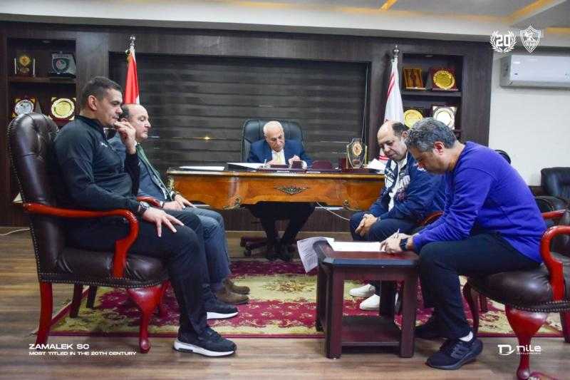 رسميًا.. الزمالك يوقع عقدا مع معتمد جمال لتولي تدريب الفريق بصورة مؤقتة